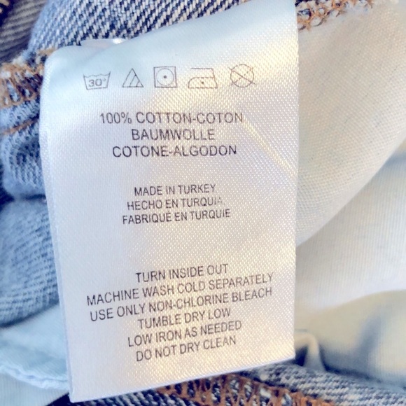 BDG Urban Outfitters Patched Work Jeans Size 25 - Picture 11 of 12